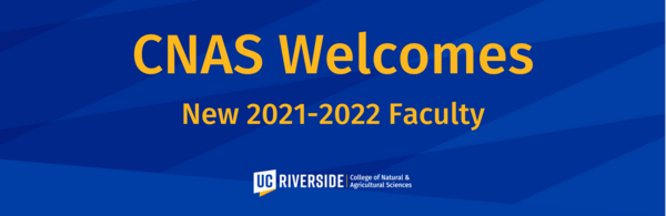 CNAS Welcomes New 202102022 Faculty