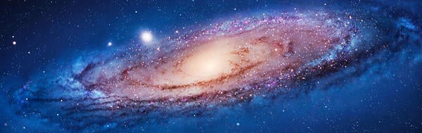 Andromeda spiral galaxy (c) NASA