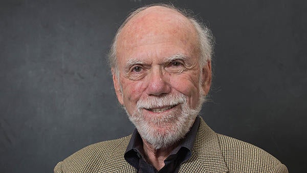 Physicist Barry Barish portrait (c) Perdue