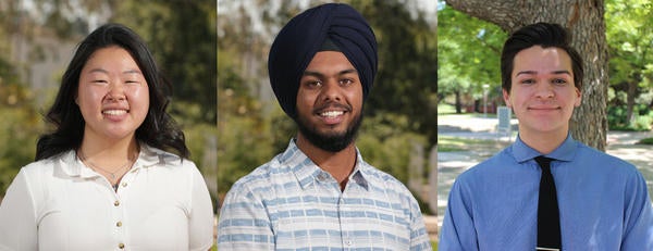 Goldwater scholarship recipients