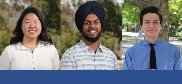 Goldwater scholarship recipients