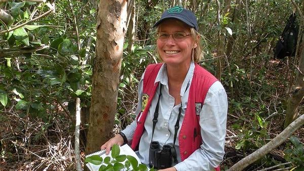Dr. Janet Franklin field research
