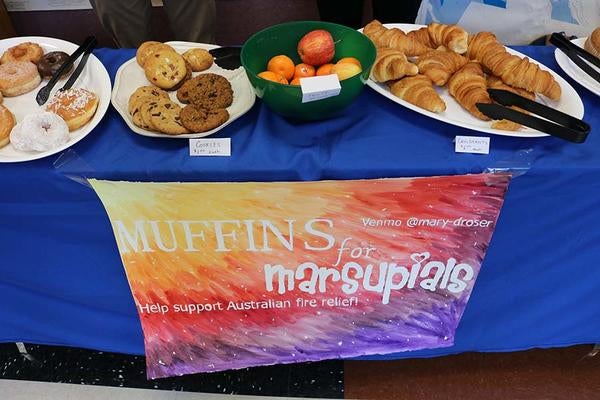 Muffins for Marsupials fundraiser image