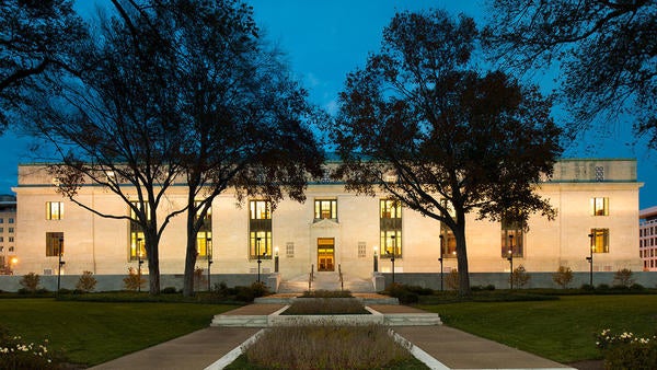 The headquarters of the National Academy of Sciences in Washington, D.C. MAXWELL MACKENZIE/NATIONAL ACADEMY OF SCIENCES