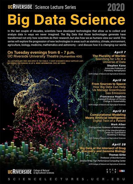 Science Lecture Series 2020 artwork (c) UCR / Sohail Wasif