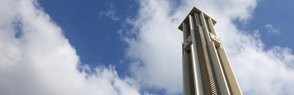 (c) UCR - looking up at the Bell Tower