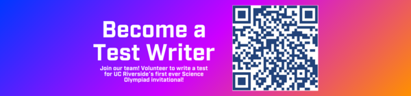 Become a Test Writer!