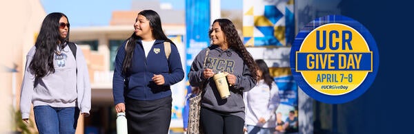 Give to the CNAS Science Ambassador's on UCR Give Day - April 7-8, 2026