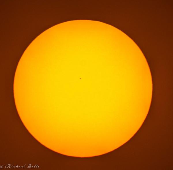 Mercury transit 2019 by (c) Mike Bolte