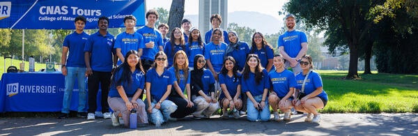 Science Ambassadors Group during Discover UCR Day 2024